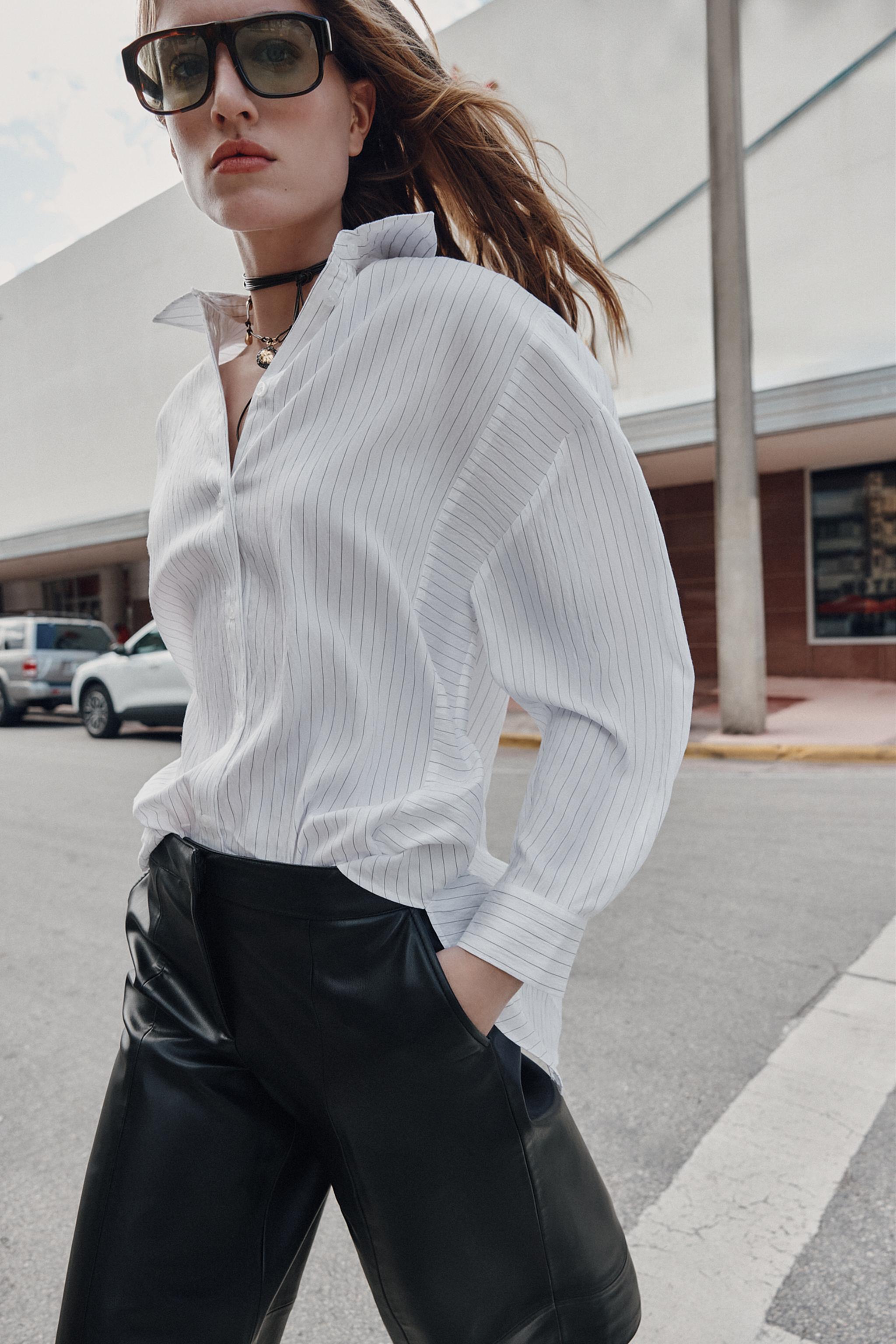 OVERSIZED STRIPED SHIRT